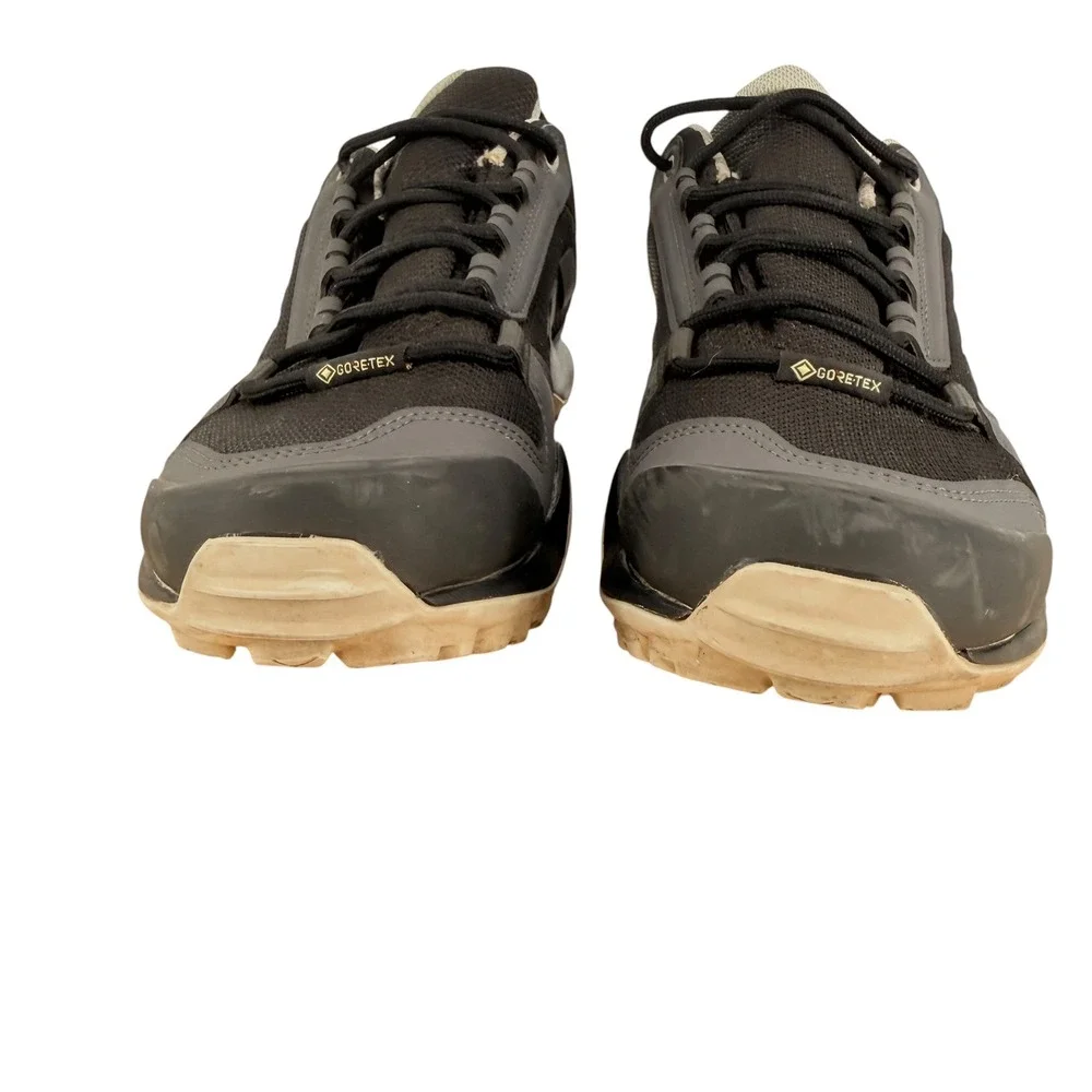Adidas Terrex ATX GTX Gore-Tex Trail Running Shoes Mens 9 Black Grey EF3510